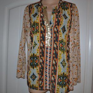 TINY (Anthropologie) tunic size Medium